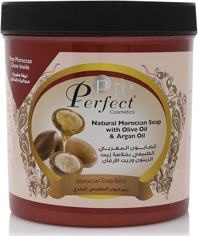Perfect Natural Olive & Argan Oil Morocan Soap - 1000 ml - Image 2